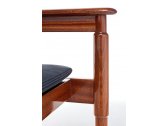Кресло деревянное с обивкой Exteta 10th Vieste Slim сапелли, ткань Фото 11