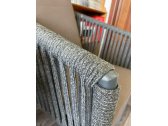 Кресло плетеное с подушками Tagliamento Palermo алюминий, роуп, акрил серый Фото 8