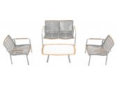 Комплект мебели Higold Pioneer нержавеющая сталь, тик, олефин, керамика Фото 3