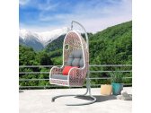 Кресло подвесное Higold Shenzhou X алюминий, искусственный ротанг, sunbrella, олефин Фото 5