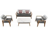 Комплект мебели Higold Sheldon тик, алюминий, олефин, керамическое стекло Фото 3