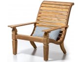 Лаунж-кресло деревянное Gervasoni Jeko 26 экотик Фото 1
