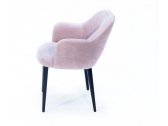 Кресло деревянное мягкое Rest.M.F Martin дерево, ткань нежно-розовый Фото 7