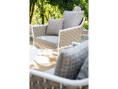 Кресло плетеное с подушками Grattoni Panama алюминий, роуп, текстилен Фото 7