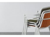 Кресло металлическое плетеное Drigani Nida алюминий, роуп Фото 14