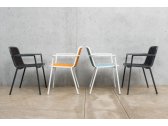 Кресло металлическое плетеное Drigani Nida алюминий, роуп Фото 15