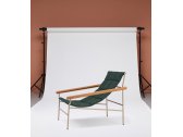 Кресло лаунж металлическое Scab Design Dress Code Glam Outdoor сталь, ткань антрацит, красный Фото 8