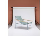 Кресло лаунж металлическое Scab Design Dress Code Glam Indoor сталь, дуб, ткань sunbrella голубой Фото 5