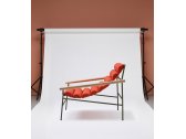 Кресло лаунж металлическое Scab Design Dress Code Fashion Indoor сталь, ткань тортора, бежевый Фото 11