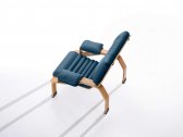 Кресло мягкое B-LINE Supercomfort дуб, натуральная кожа Фото 10