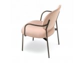 Кресло лаунж с обивкой PEDRALI Blume сталь, алюминий, ткань матовая бронза Фото 6