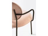 Кресло лаунж с обивкой PEDRALI Blume сталь, алюминий, ткань матовая бронза Фото 8