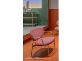 Кресло лаунж с обивкой PEDRALI Blume сталь, алюминий, ткань серый Фото 10