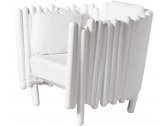 Кресло пластиковое с подушкой Serralunga Canisse полиэтилен, ткань Фото 1