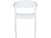 Кресло пластиковое Siesta Contract Carmen стеклопластик, поликарбонат белый Фото 6