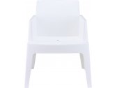 Кресло пластиковое Siesta Contract Box полипропилен белый Фото 18