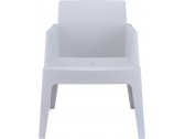 Кресло пластиковое Siesta Contract Box полипропилен серебристый Фото 10