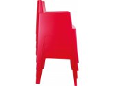 Кресло пластиковое Siesta Contract Box полипропилен красный Фото 20