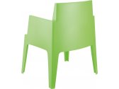 Кресло пластиковое Siesta Contract Box полипропилен зеленый Фото 9