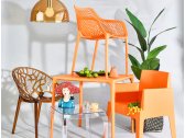 Кресло пластиковое Siesta Contract Box полипропилен оранжевый Фото 15