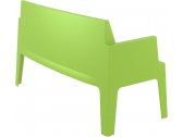 Диван пластиковый двухместный Siesta Contract Box Sofa полипропилен зеленый Фото 7