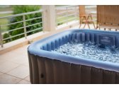 Спа-бассейн надувной Aquatic Symphony Tekapo ПВХ серый, синий Фото 19