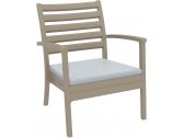Подушка на сиденье для кресла Siesta Contract Artemis XL полиэстер светло-серый Фото 11