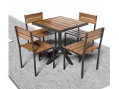 Комплект обеденной мебели Tomesa Лофт М сталь, древесно-полимерный композит Фото 3