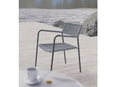 Комплект обеденной мебели Aurica Эланд алюминий, нежавеющая сталь, роуп, керамогранит серый Фото 2