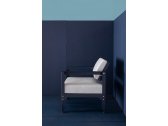 Кресло металлическое с подушками Matiere Grise Hegoa алюминий, ткань Фото 9