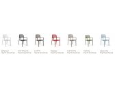 Кресло пластиковое Nardi Costa стеклопластик антрацит Фото 3