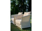 Кресло плетеное с подушками DFN Wezen алюминий, искусственный ротанг, ткань Фото 5