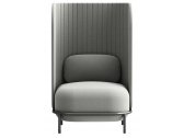 Кресло мягкое с высокой спинкой Copiosa Bold сталь, ткань Фото 1