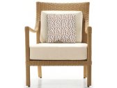 Кресло плетеное с подушками DFN Tropea алюминий, искусственный ротанг, ткань Фото 1