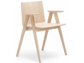 Кресло деревянное PEDRALI Osaka ясень беленый ясень Фото 1