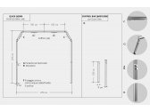 Душ уличный Arkema Sanity Gate QG900 алюминий белый Фото 4