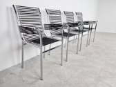 Кресло дизайнерское Proiezione Sandows сталь, эластичные ремни Фото 10