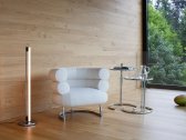 Кресло дизайнерское Proiezione Bibendum сталь, дерево, кожа Фото 20