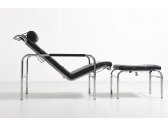 Кресло дизайнерское Proiezione Genni сталь, кожа Фото 12