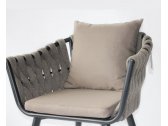 Комплект мебели Tagliamento Sky Verona металл, пластик, алюминий, роуп, акрил черный, антрацит, темно-коричневый Фото 8