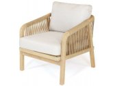 Комплект деревянной мебели Tagliamento Ravona KD акация, роуп, олефин натуральный, бежевый Фото 9