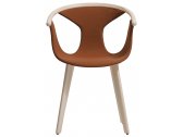 Кресло деревянное с обивкой PEDRALI Fox ясень, ткань Фото 1