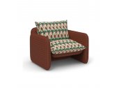Кресло пластиковое с подушками SLIDE Mara Masai Standard биополиэтилен, ткань Фото 4