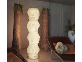 Кашпо пластиковое светящееся SLIDE Threebu Totem Pot 4 Lighting полиэтилен Фото 5
