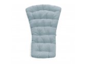 Кресло-качалка пластиковое с подушкой Nardi Folio стеклопластик, акрил белый, голубой Фото 9