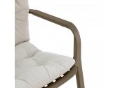 Лаунж-кресло пластиковое с подушкой Nardi Folio стеклопластик, акрил тортора, бежевый Фото 11