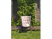 Лаунж-кресло пластиковое с подушкой Nardi Folio стеклопластик, акрил антрацит, розовый Фото 6