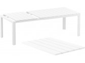 Стол пластиковый раздвижной Siesta Contract Atlantic Table 140/210 алюминий, полипропилен белый Фото 5