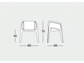 Кресло пластиковое Maxdesign Tototo полипропилен Фото 2