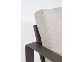 Кресло металлическое с подушками Garden Relax Merrigan алюминий, олефин кофейный, бежевый Фото 8